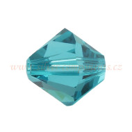 Swarovski korálky XILION 5328 8mm - Sluníčka - Blue Zircon Swarovski korálky XILION 5328 8mm - Sluníčka - Blue Zircon
